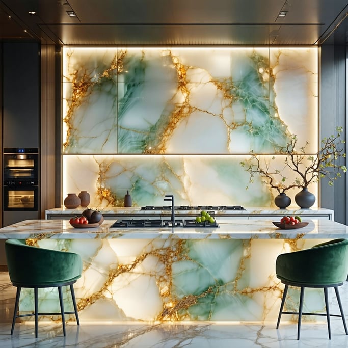 Onyx Countertops: Perfect for Kitchens, Bathrooms & Beyond