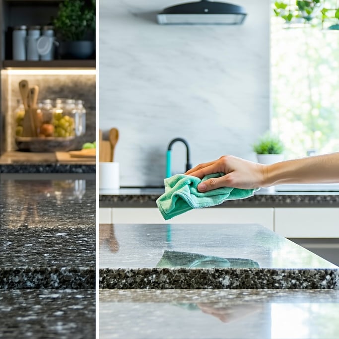 How to Clean Cloudy Granite Countertops