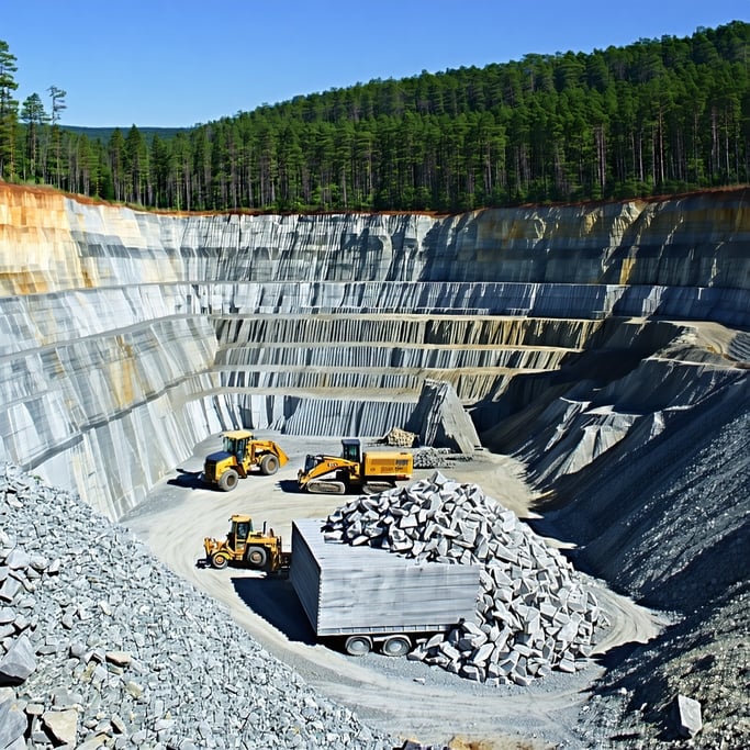 Marble and Granite Quarries in the USA