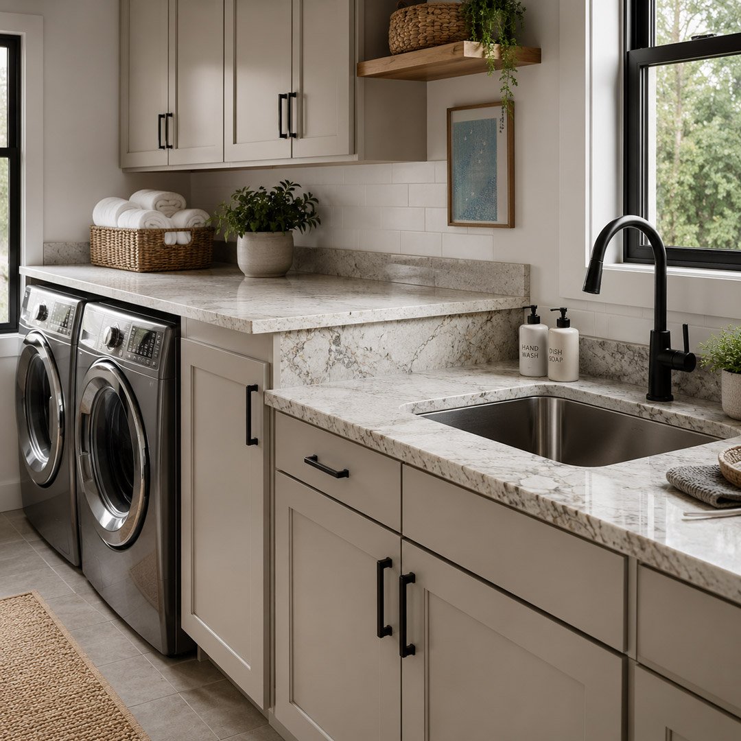 Laundry Room Countertop - Granite Guy