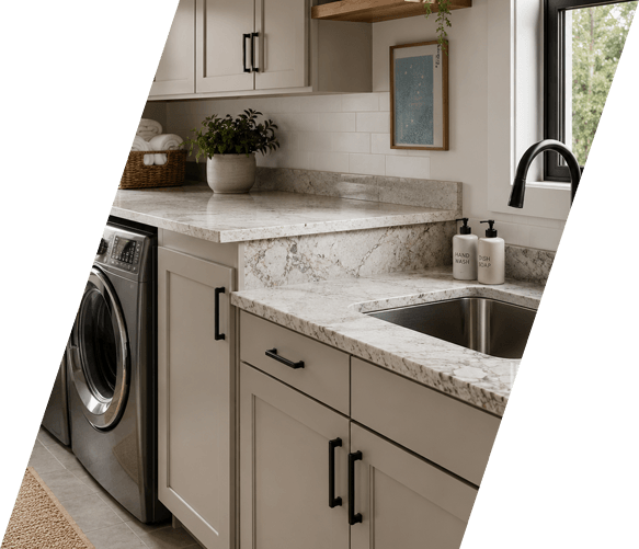 Laundry Room Countertop - Granite Guy