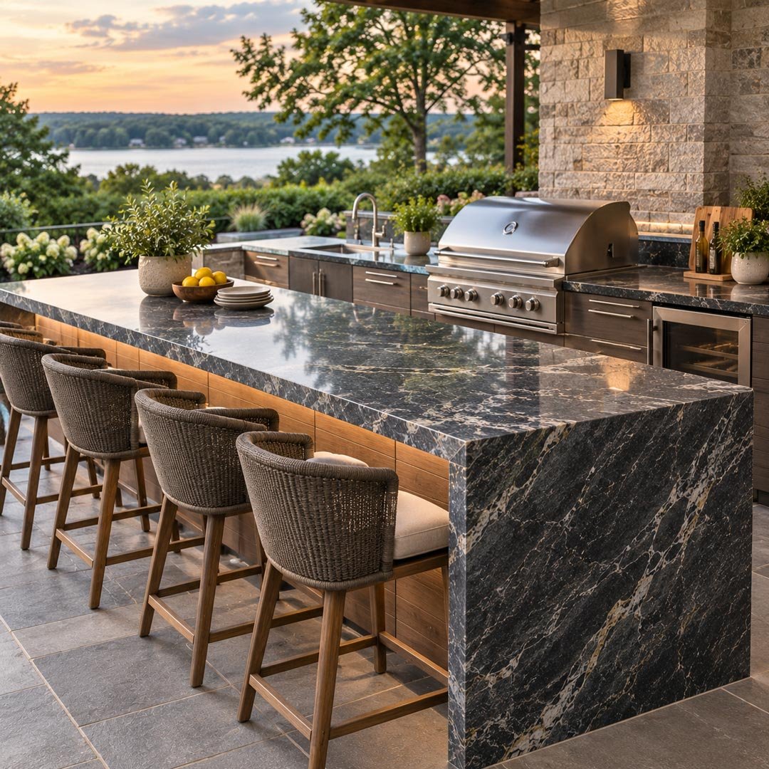 Outdoor Countertops - Granite Guy