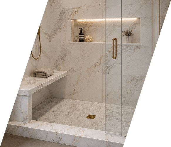 Shower Benches Thresholds - Granite Guy