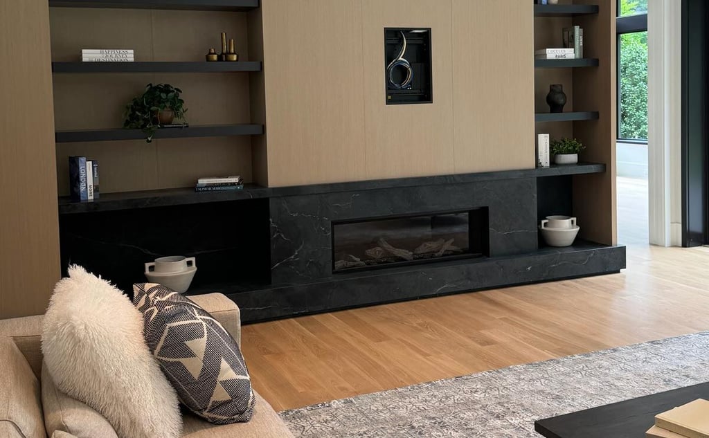 Modern Stone Fireplace Designs for a Stylish Home