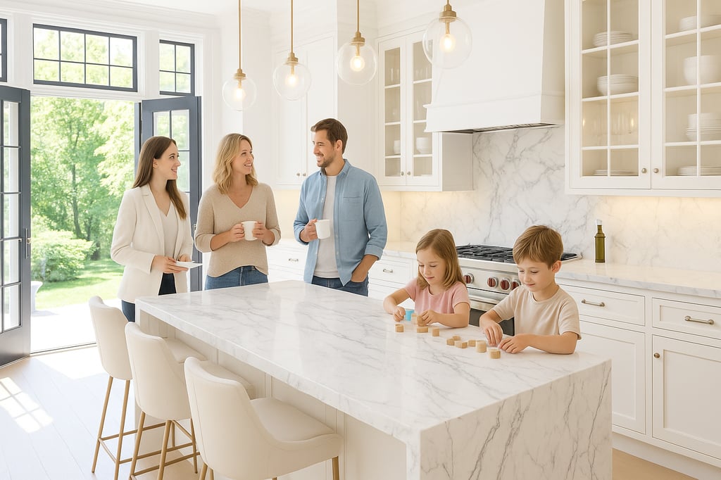 Countertop Waterfall Edge: The Elegance of Waterfall Edge Countertops