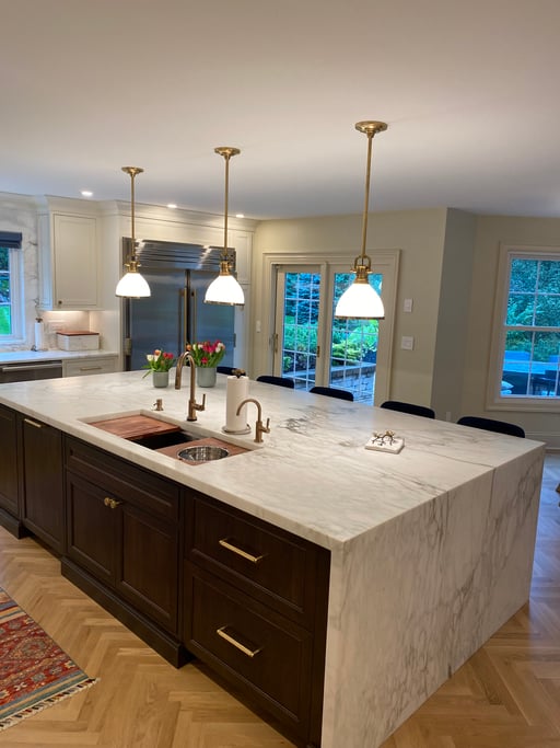Waterfall Countertop