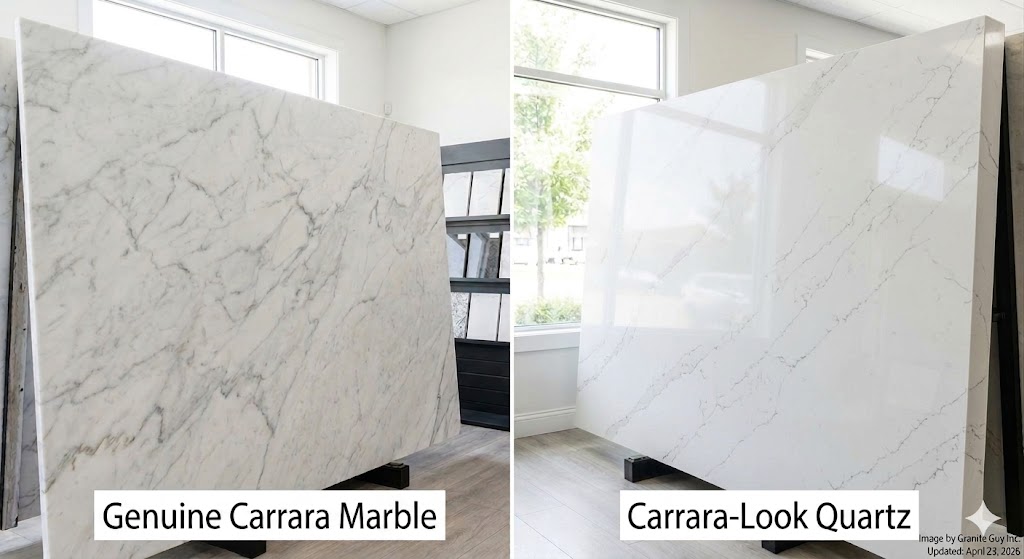 Carrara Marble vs. Quartz Countertops: Is the Look-Alike Worth It?