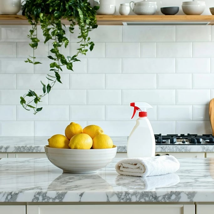How to clean Quartz Countertops