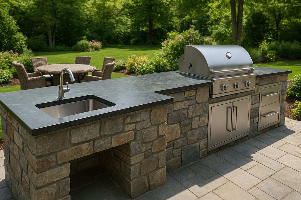 5 Reasons Your Outdoor Kitchen Countertops Should be Soapstone