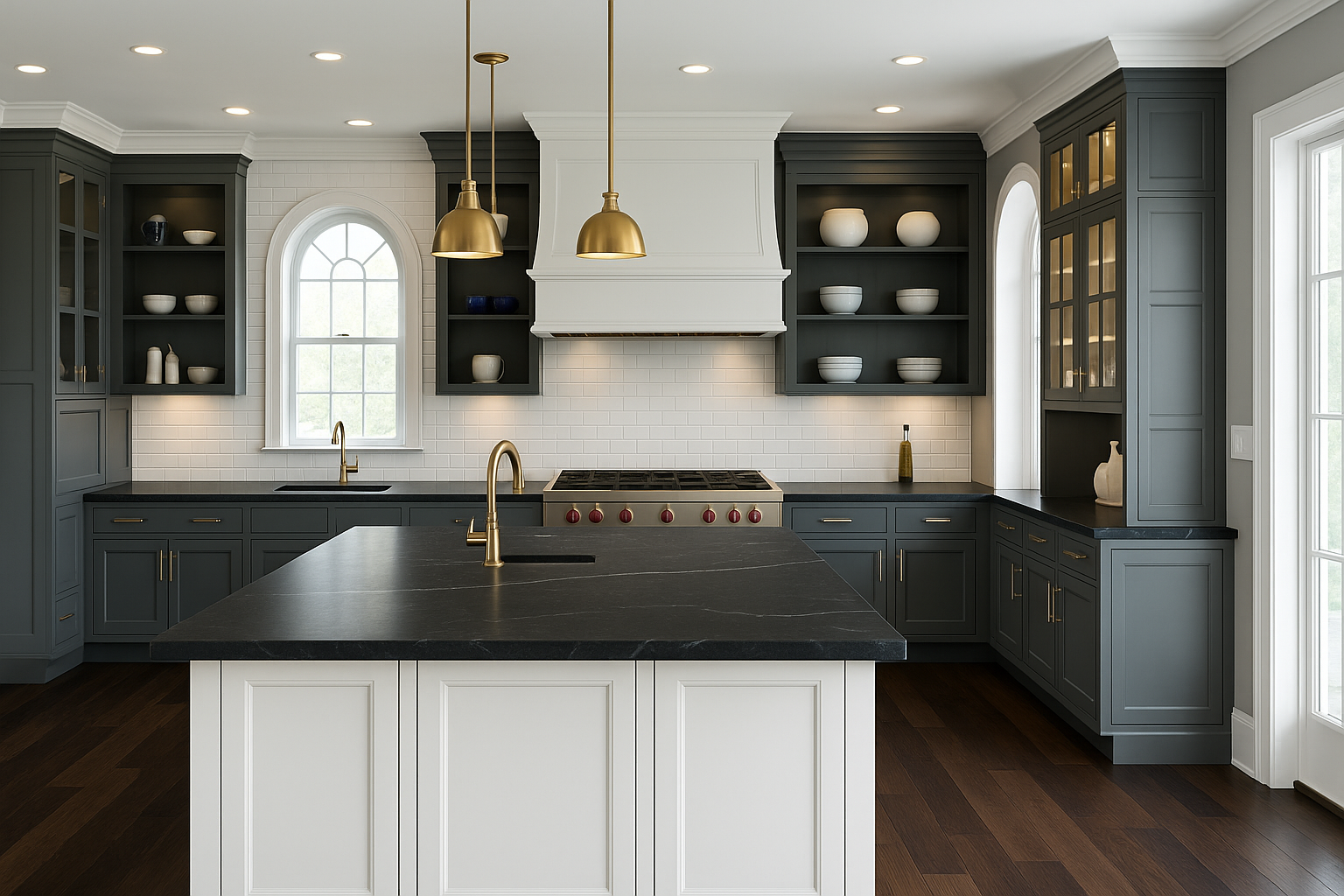 matte-black-kitchen-countertops-dark-gray-cabinets-white-subway-tile-backsplash-granite-guy.jpg