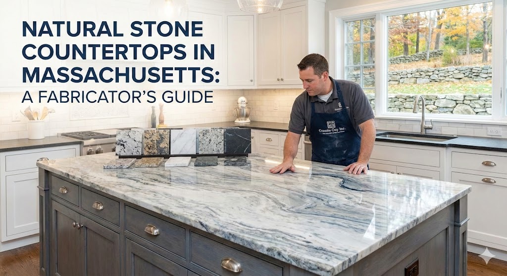 Natural Stone Countertops in Massachusetts: A Fabricator's Guide