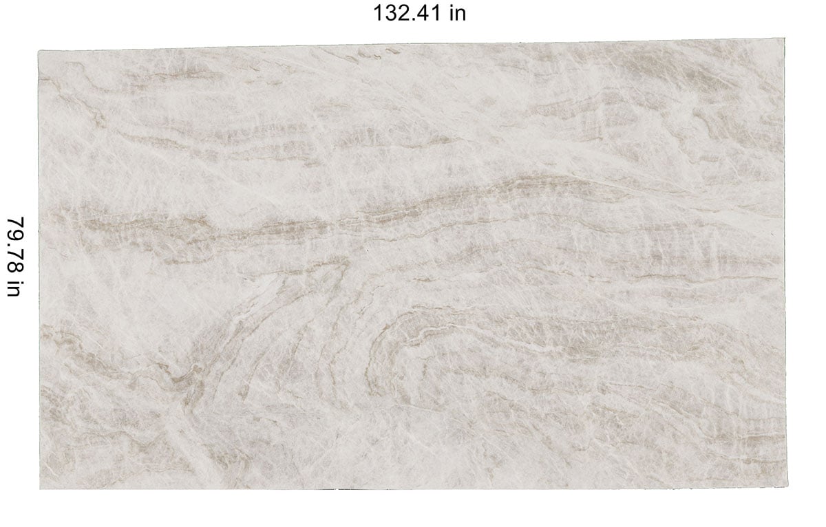  Taj Mahal quartzite slab with warm gold and cream tones for fireplace surrounds at Granite Guy Inc. Southborough MA