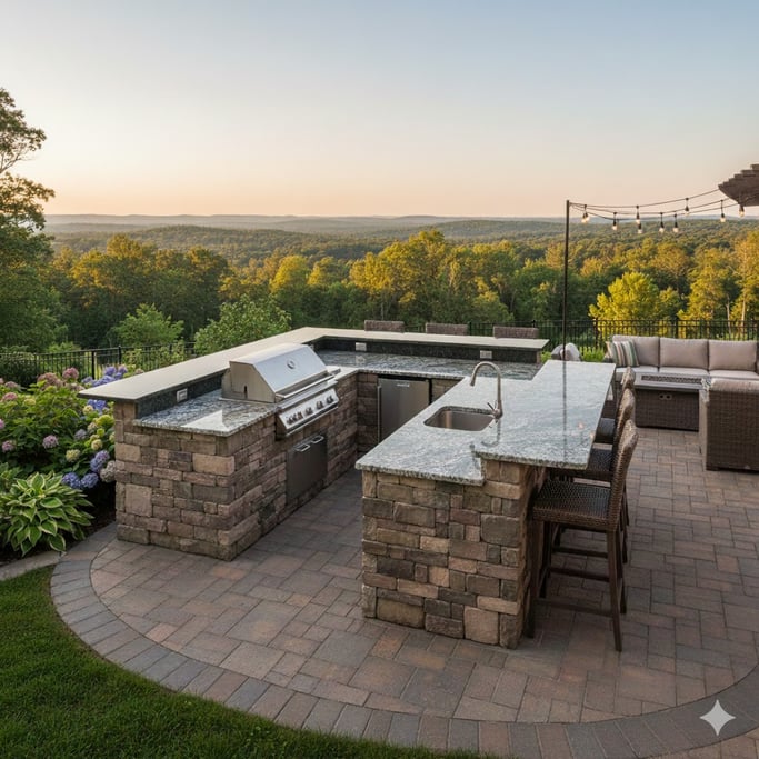 Top Materials for Durable Outdoor Countertops in Ma