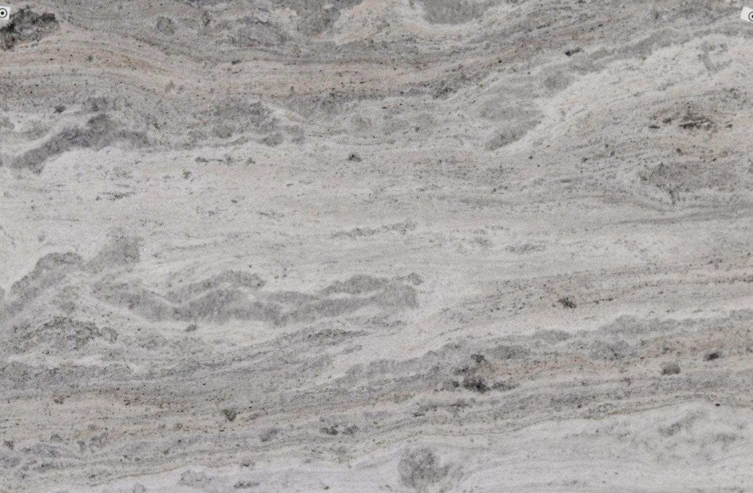 River Blue granite countertops with elegant gray, white, and soft blue flowing patterns, perfect for kitchen countertops by Granite Guy Inc.