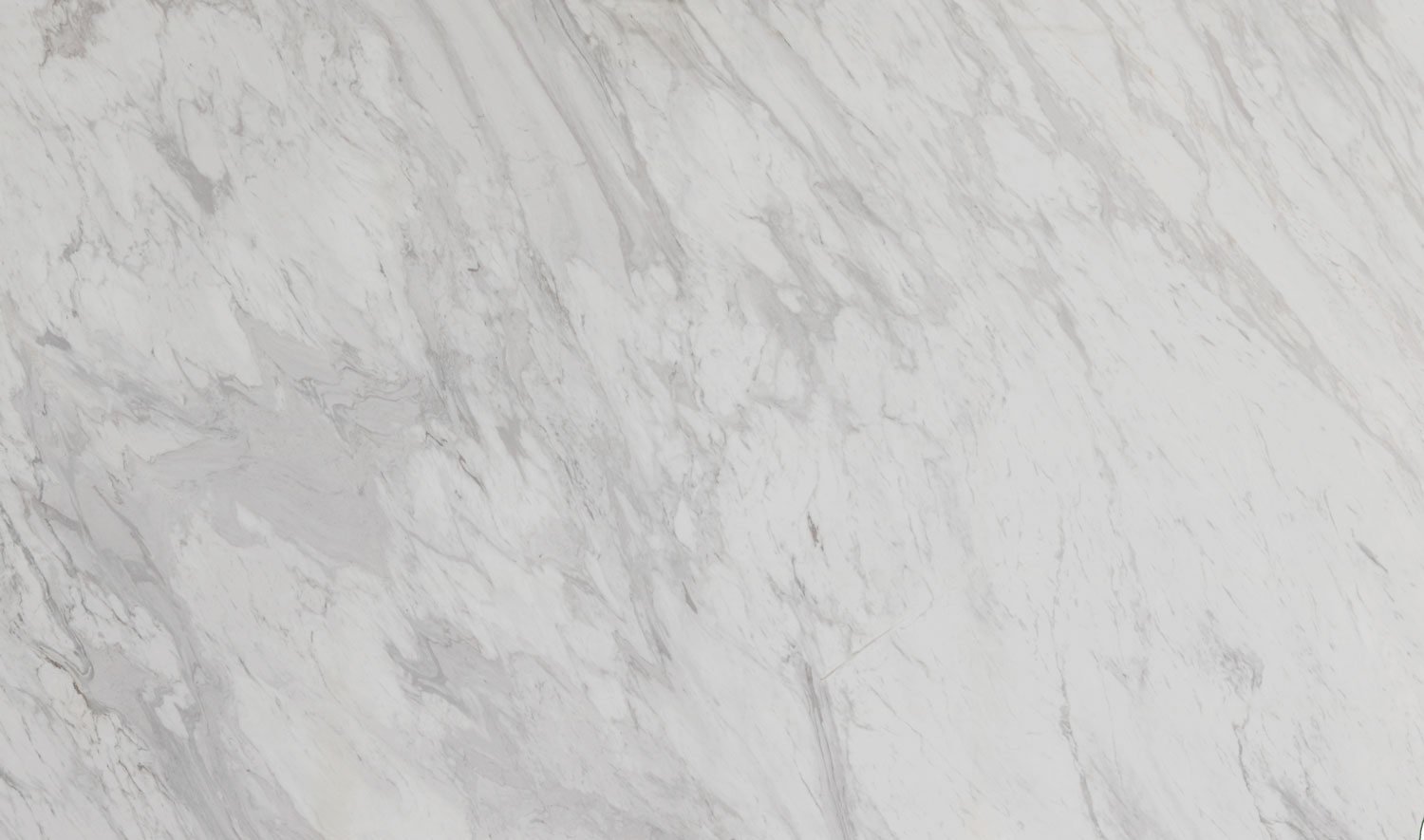 Bianco Angelica marble countertops with soft gray veining, perfect for elegant kitchen countertops by Granite Guy Inc.