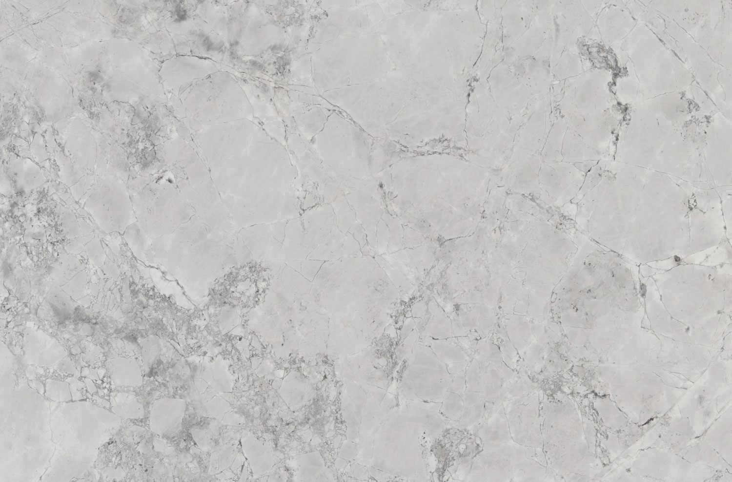 Super White marble countertops with soft gray patterns, perfect for kitchen countertops and bathroom vanities by Granite Guy Inc.