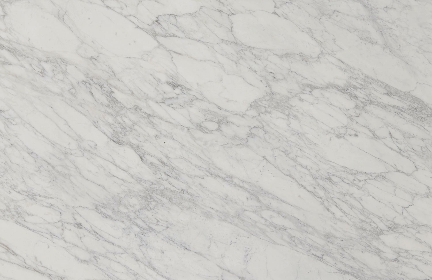 Arabescato Vagli marble countertops with elegant gray veining on a white background, perfect for kitchen countertops by Granite Guy Inc.