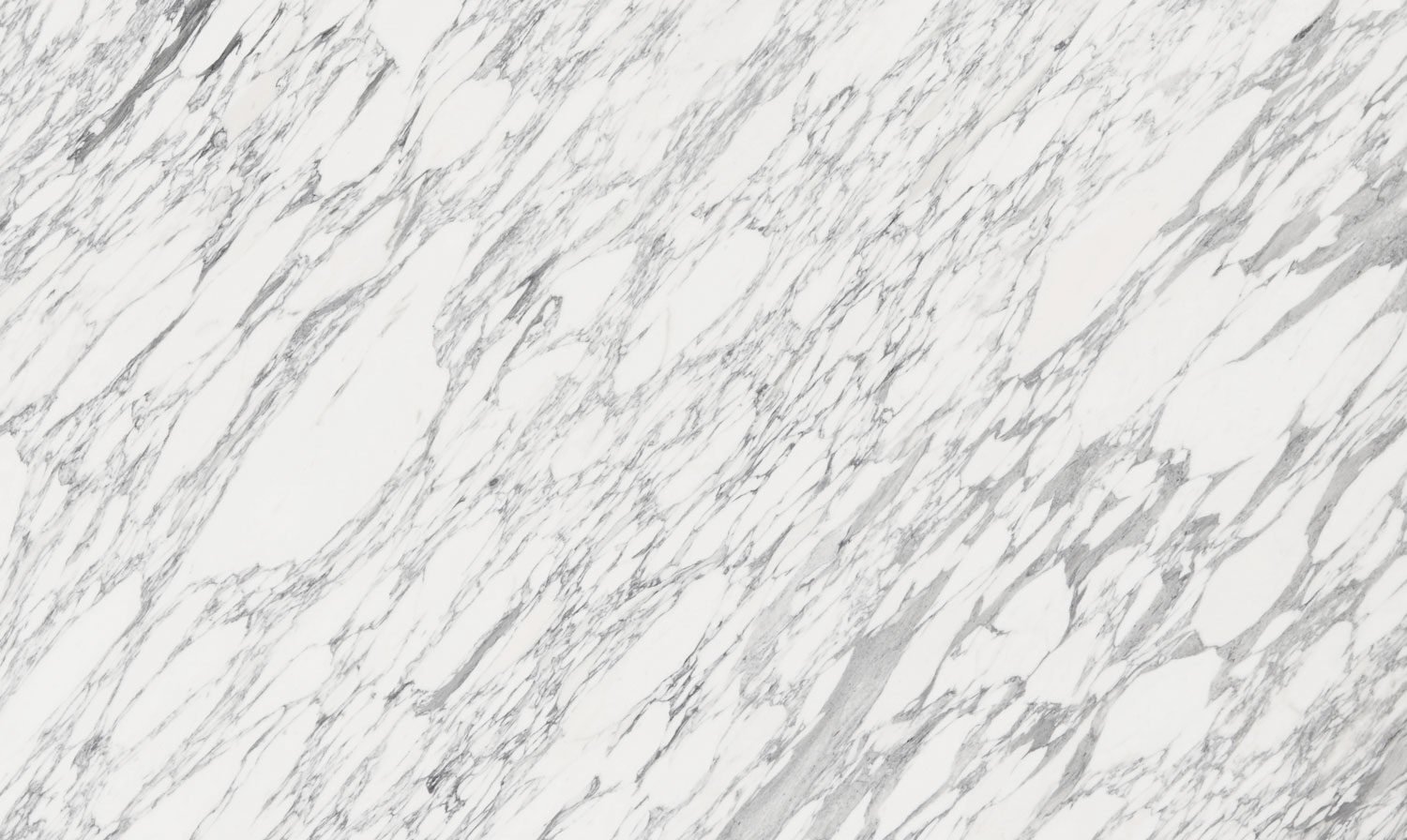 Arabescatto marble countertops with bold gray veining on a white background, perfect for kitchen countertops by Granite Guy Inc