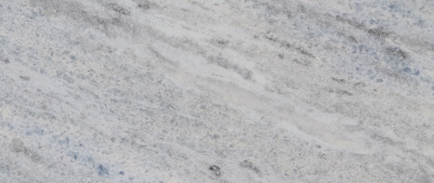 Blue Fantasy marble countertops with soft blue and gray patterns, perfect for kitchen countertops and bathroom vanities by Granite Guy Inc.