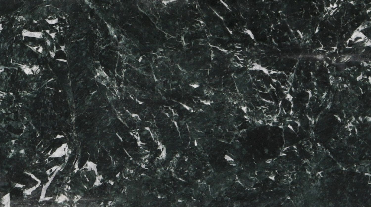 Express Green marble countertops with deep green tones and white patterns, perfect for kitchen countertops and bar tops by Granite Guy Inc.