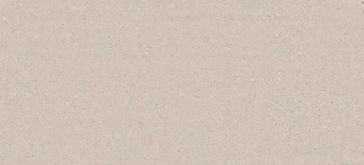 Dekton Avorio porcelain for kitchen countertops, also great for shower walls, in a warm beige stone finish. Porcelain by Granite Guy Inc.