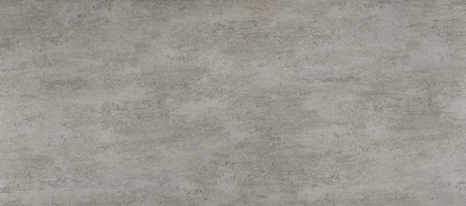 Dekton Keon porcelain kitchen countertops in a light concrete-like texture, ideal for modern spaces. Porcelain by Granite Guy Inc.
