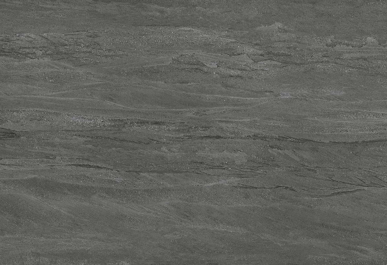 Neolith Aspen Grey countertops with natural stone texture, great for bold kitchen countertops. Neolith porcelain by Granite Guy Inc.