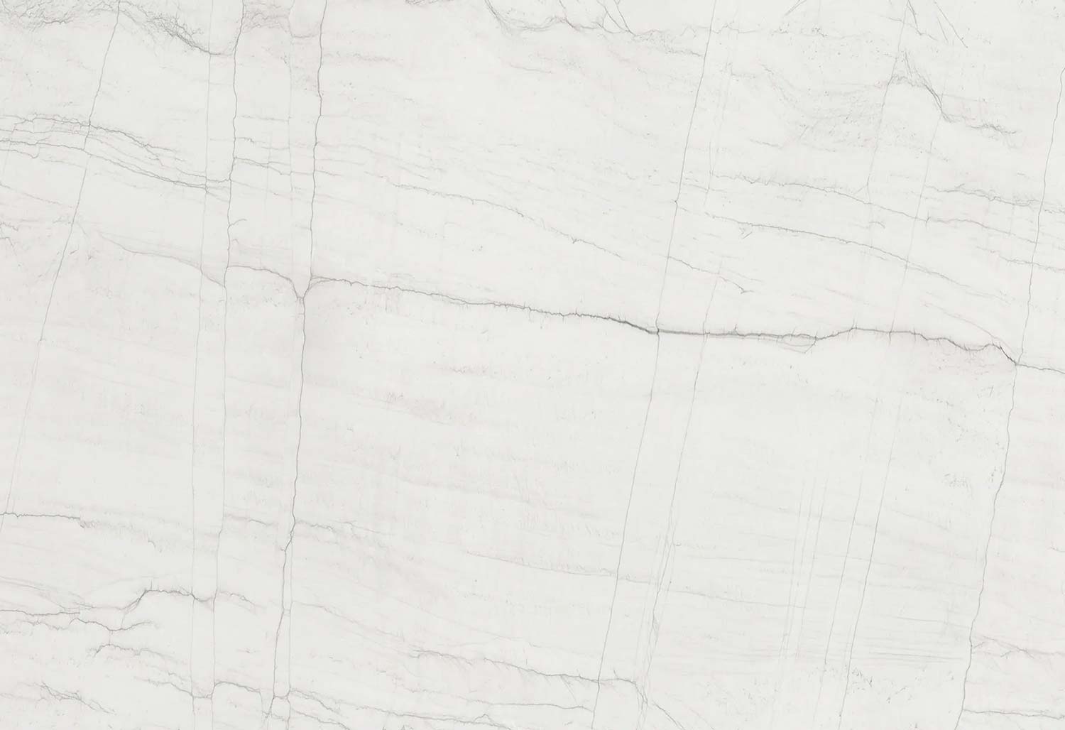 Neolith Mont Blanc countertops with soft gray veining on a bright white base, ideal for kitchen countertops. Neolith porcelain by Granite Guy Inc.