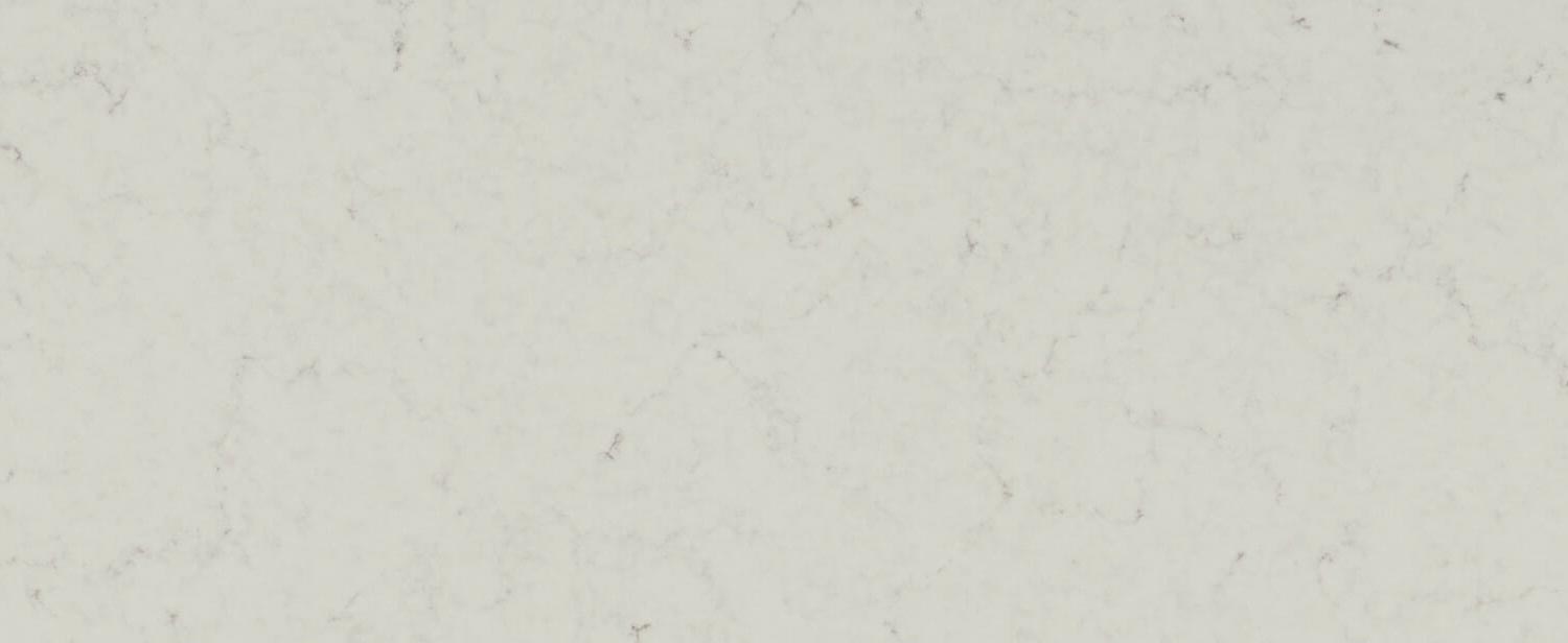 Caesarstone Quartz 5000 London Grey countertops in a subtle grey tone with light veining, perfect for kitchen countertops. Caesarstone quartz by Granite Guy Inc.