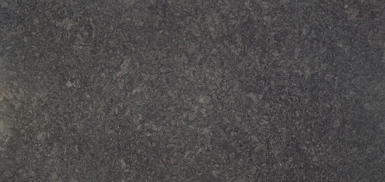 Cambria Quartz Ashbourne Matte countertops with charcoal tones and texture, perfect for kitchen countertops by Granite Guy Inc.