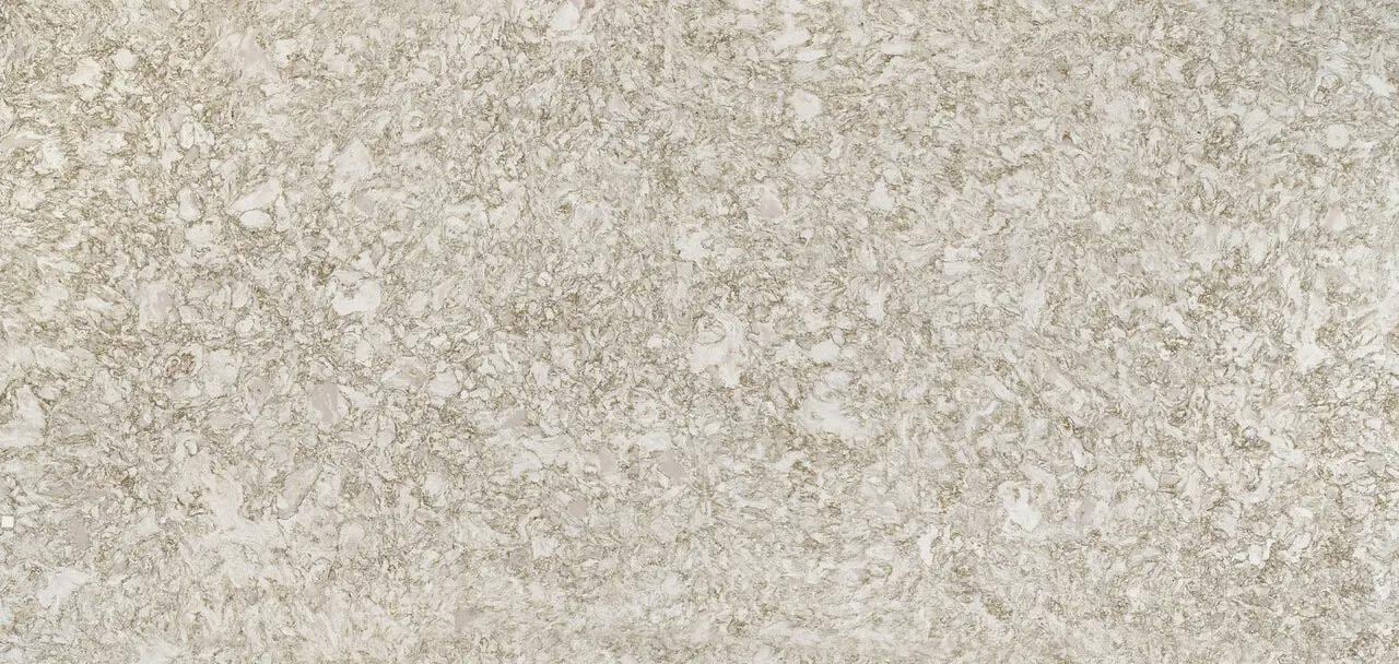 Cambria Quartz Crowndale countertops with beige tones and taupe marbling, perfect for kitchen countertops by Granite Guy Inc.