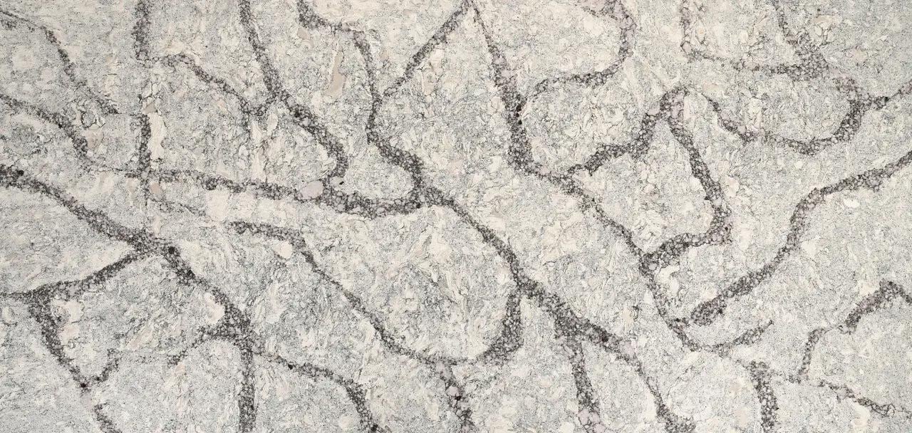 Cambria Quartz Seagrove countertops with gray and white veining, perfect for kitchen countertops by Granite Guy Inc.