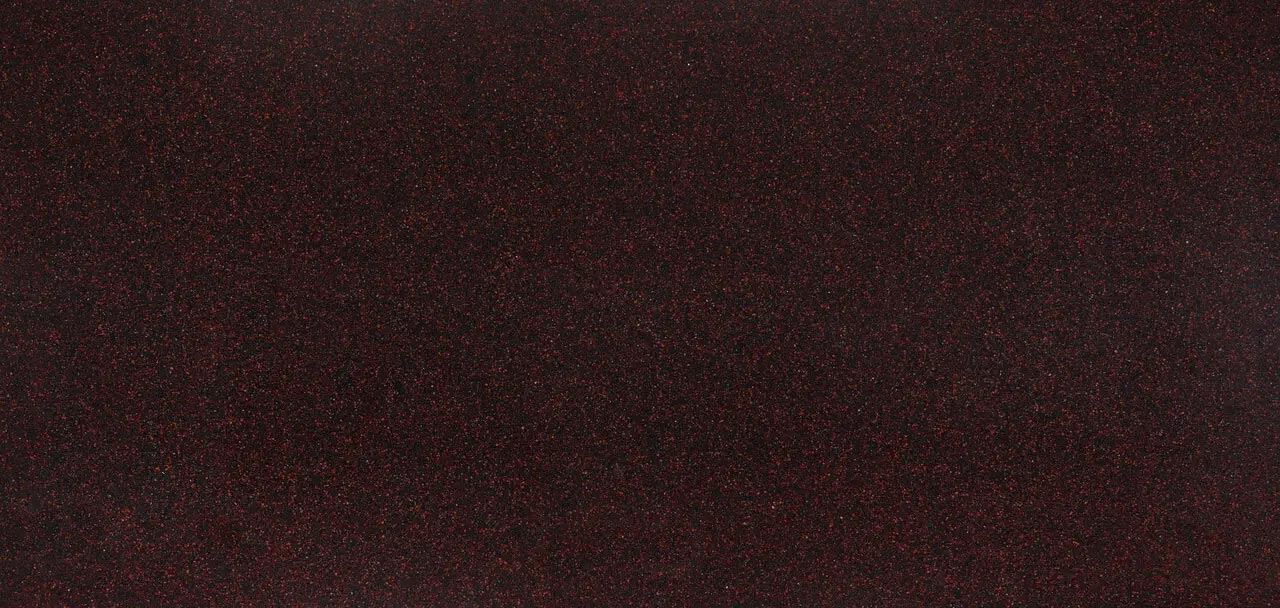 Cambria Quartz Wilshire Red countertops with deep red tones and soft speckling, perfect for kitchen countertops by Granite Guy Inc.