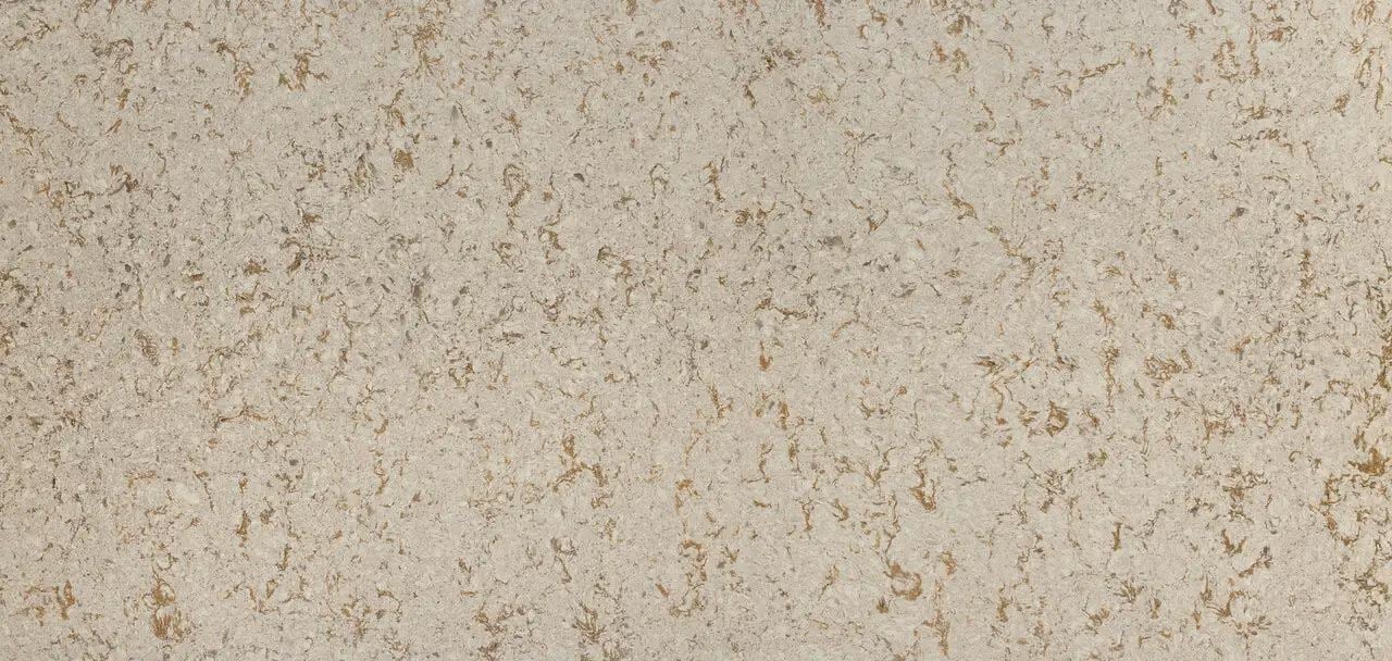 Cambria Quartz Windermere countertops with beige and golden veining, perfect for kitchen countertops by Granite Guy Inc.