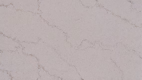 One Quartz Calacatta Odyssey countertops with soft gray veining on white, perfect for kitchen countertops. One Quartz by Granite Guy Inc.