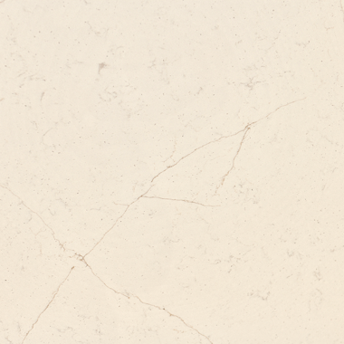 Silestone Quartz Et Marfil countertops in warm cream with soft beige veining, ideal for kitchen countertops. Silestone quartz by Granite Guy Inc.