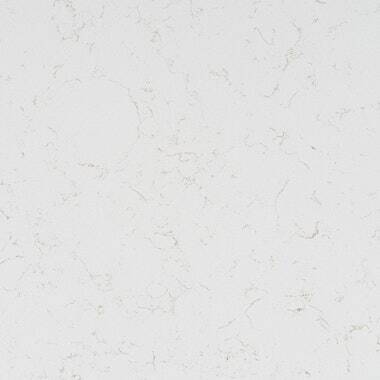 Silestone Quartz Halcyon countertops in a creamy white tone with soft beige pattern, ideal for kitchen countertops. Silestone quartz by Granite Guy Inc.