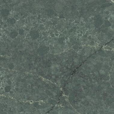 Silestone Quartz Jardin Emerald countertops in a bold emerald green pattern, perfect for kitchen countertops. Silestone quartz by Granite Guy Inc.