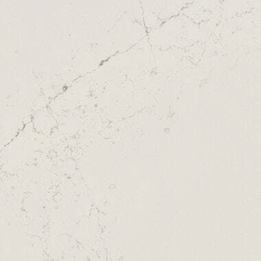 Silestone Quartz Siberia countertops with soft gray veining, perfect for kitchen countertops. Silestone quartz by Granite Guy Inc.