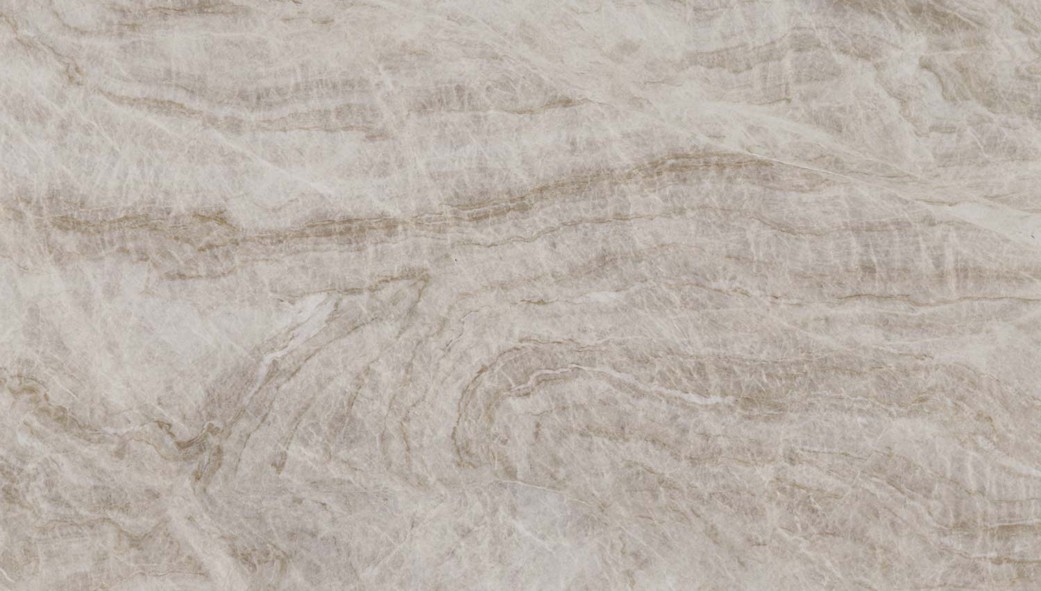 Taj Mahal quartzite countertops with soft beige tones and golden veining, offering a timeless look for kitchen countertops by Granite Guy Inc.