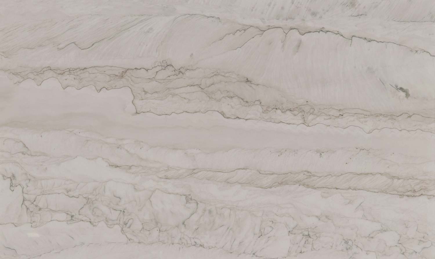 Cromo quartzite countertops with soft white tones and fluid earthy veining, perfect for kitchen countertops by Granite Guy Inc.