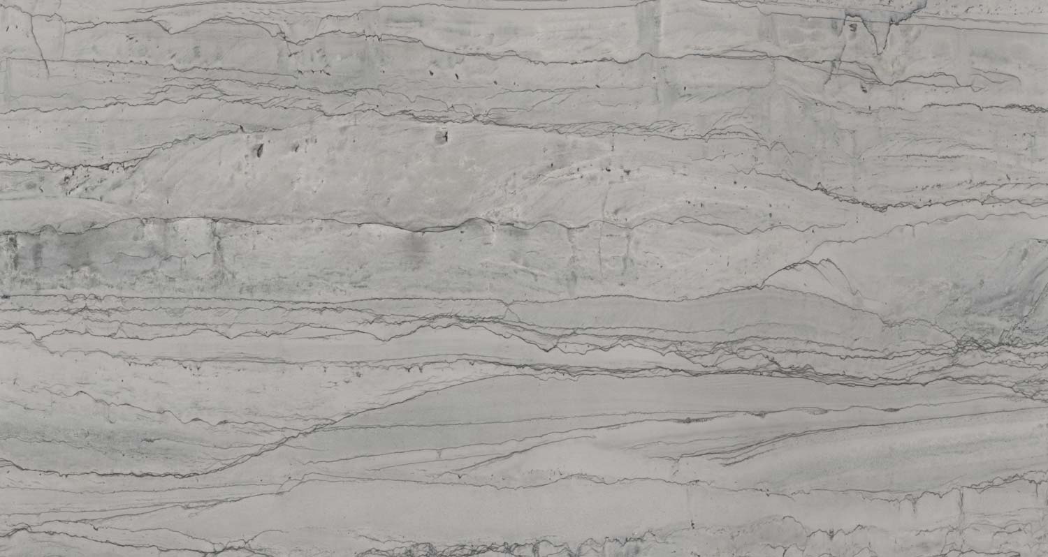 Eiger Alps quartzite countertops with striking gray patterns, ideal for kitchen countertops and statement islands by Granite Guy Inc.