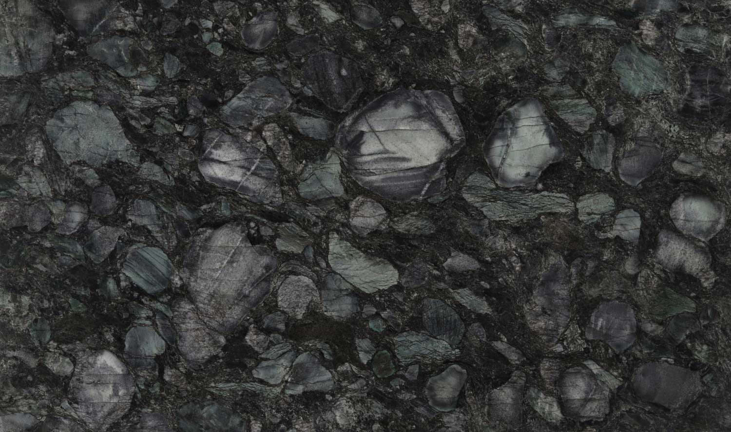 Emerald Green quartzite countertops with deep green hues and striking natural stone formations, perfect for kitchen countertops by Granite Guy Inc.