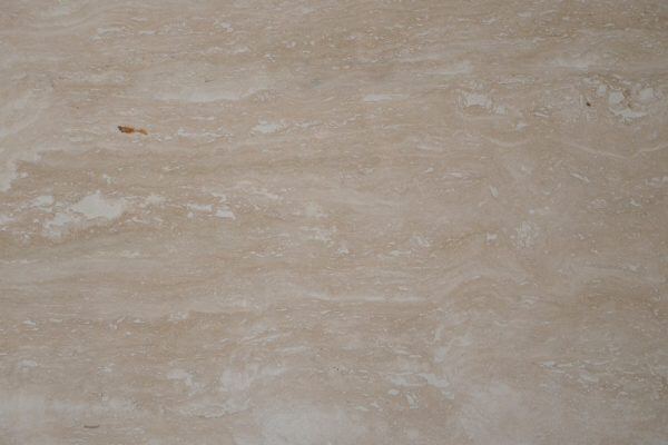 Travertine Navona Polished countertops with soft beige veining, great for kitchen countertops or bathroom vanities. Travertine by Granite Guy Inc.