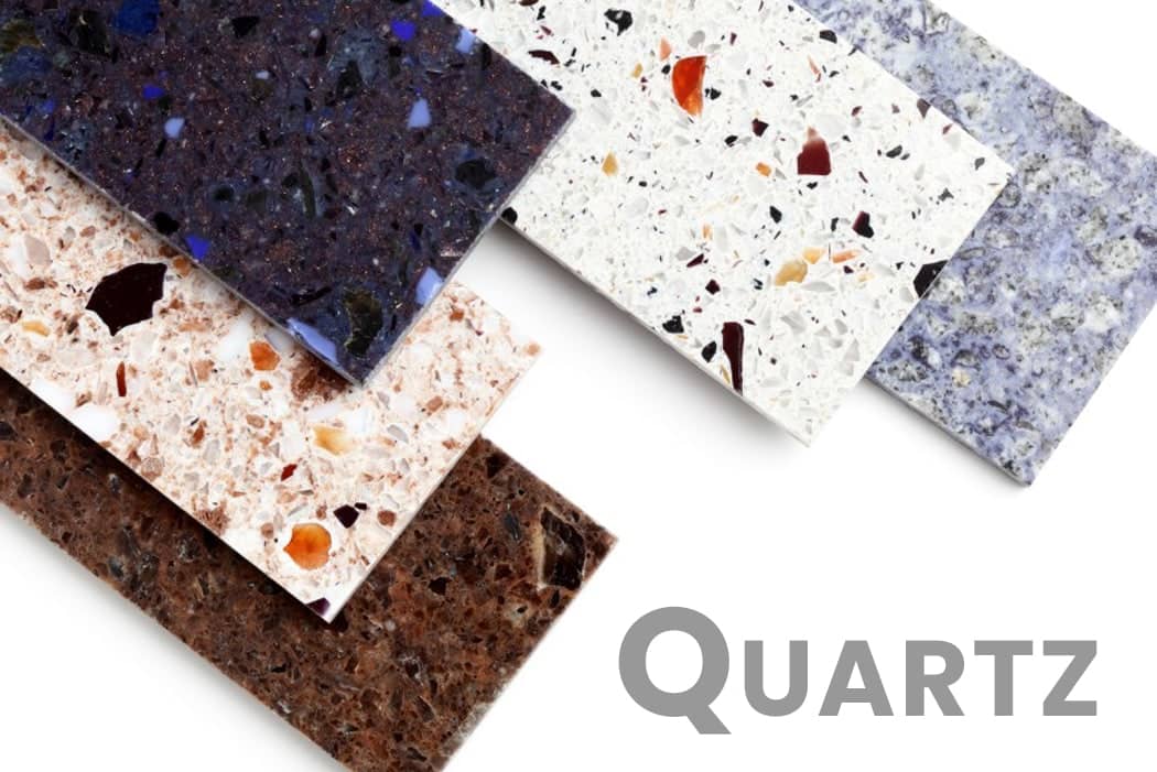 growing popularity of quartz countertops for kitchens and bathrooms